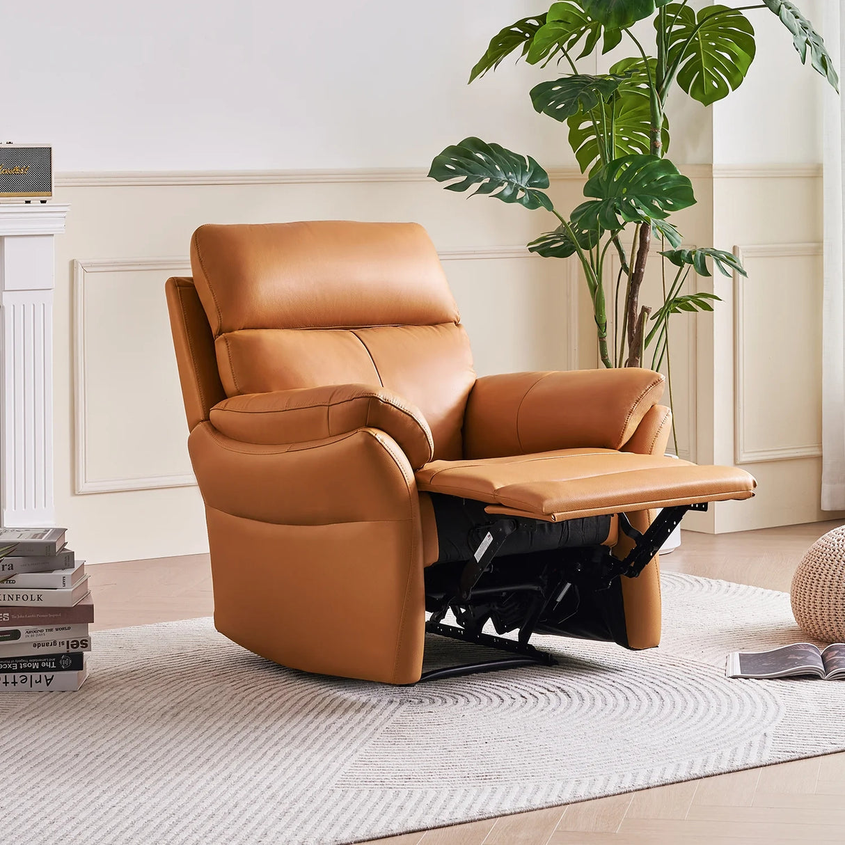 Orang Brown recliner chair