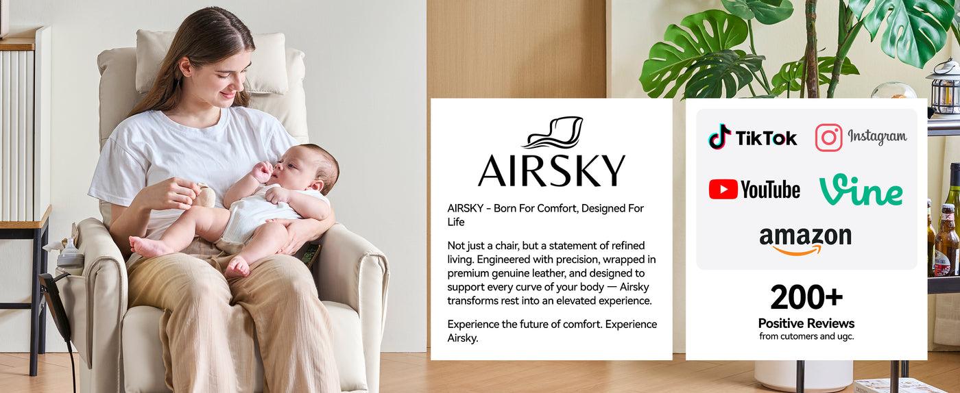 airsky 200+ positive reviews on social media