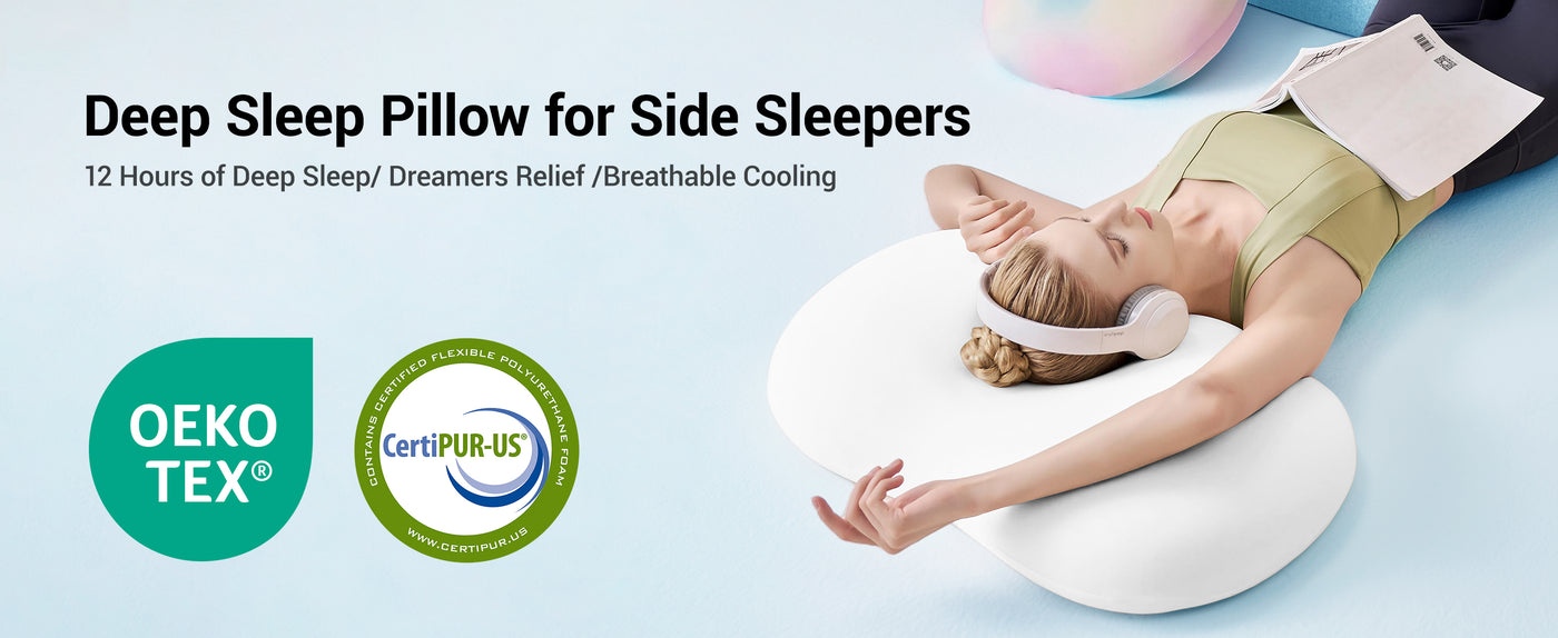 airsky m1 deep sleep pillow for side sleepers