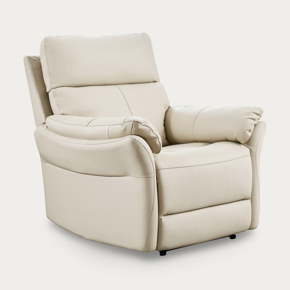 the side of genuine leather recliner R1