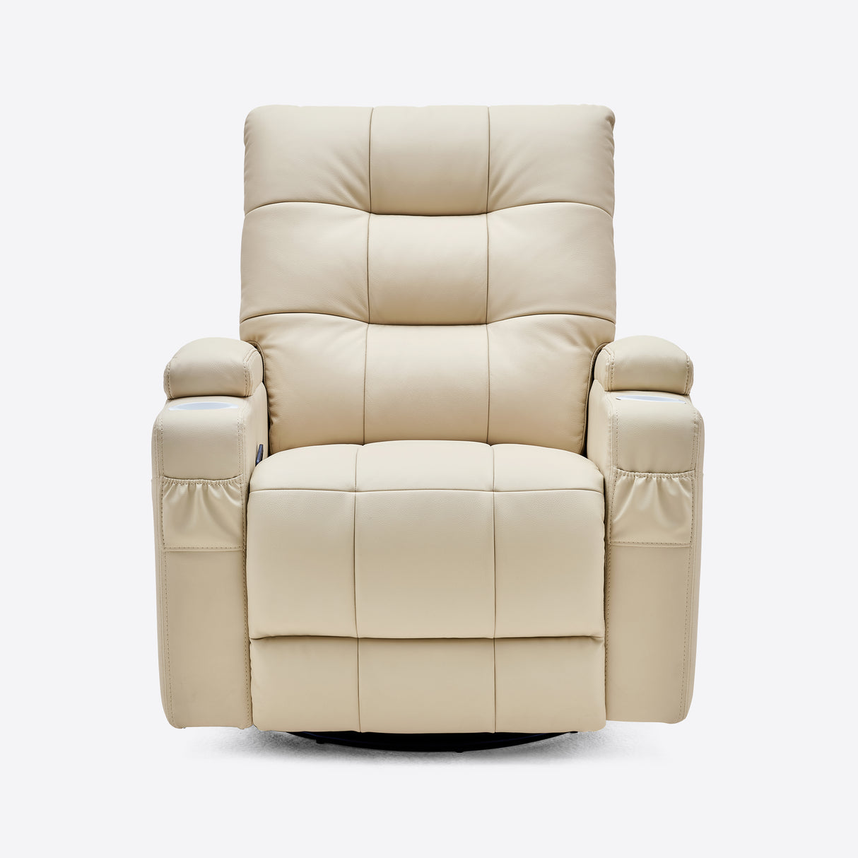 Manual Swivel Rocking Recliner Nursing Breastfeeding Chair For Mom