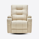 Manual Swivel Rocking Recliner Nursing Breastfeeding Chair For Mom