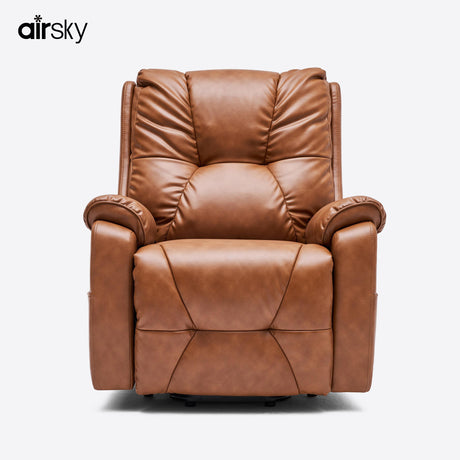 The Front of AIRSKY Power Lift Recliner Chair With Massage and Heating Function P3