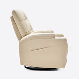 Manual Swivel Rocking Recliner Nursing Breastfeeding Chair For Mom
