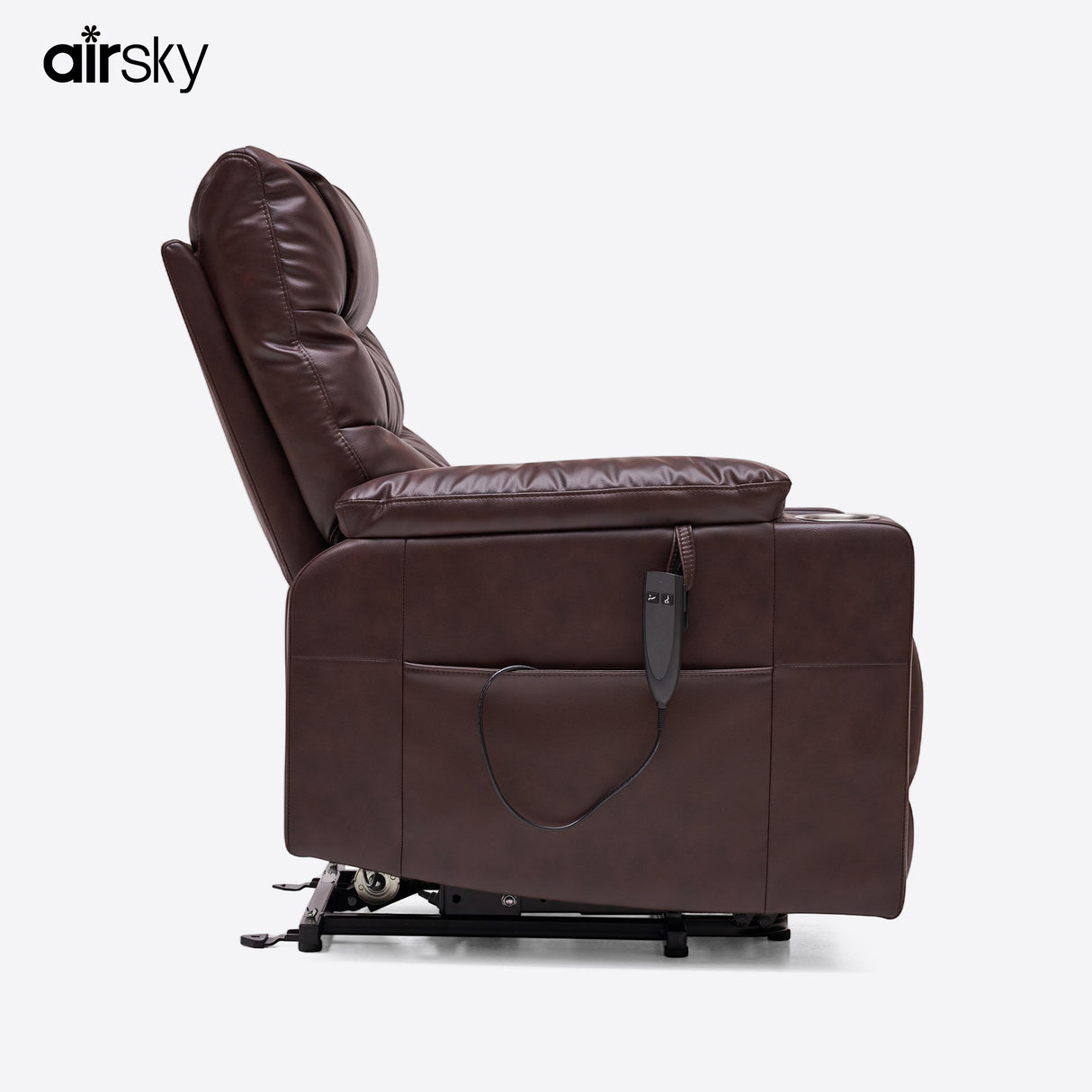 The Side of the Power Lift Recliner Chair Assist Recliner
