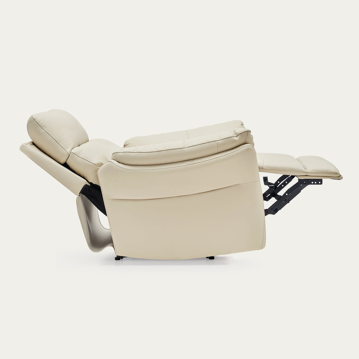 135° reclining angle for airsky top-grain leather recliner R1