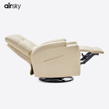 135° Reclining Swivel Rocking Recliner Nursing Breastfeeding Chair For Mom
