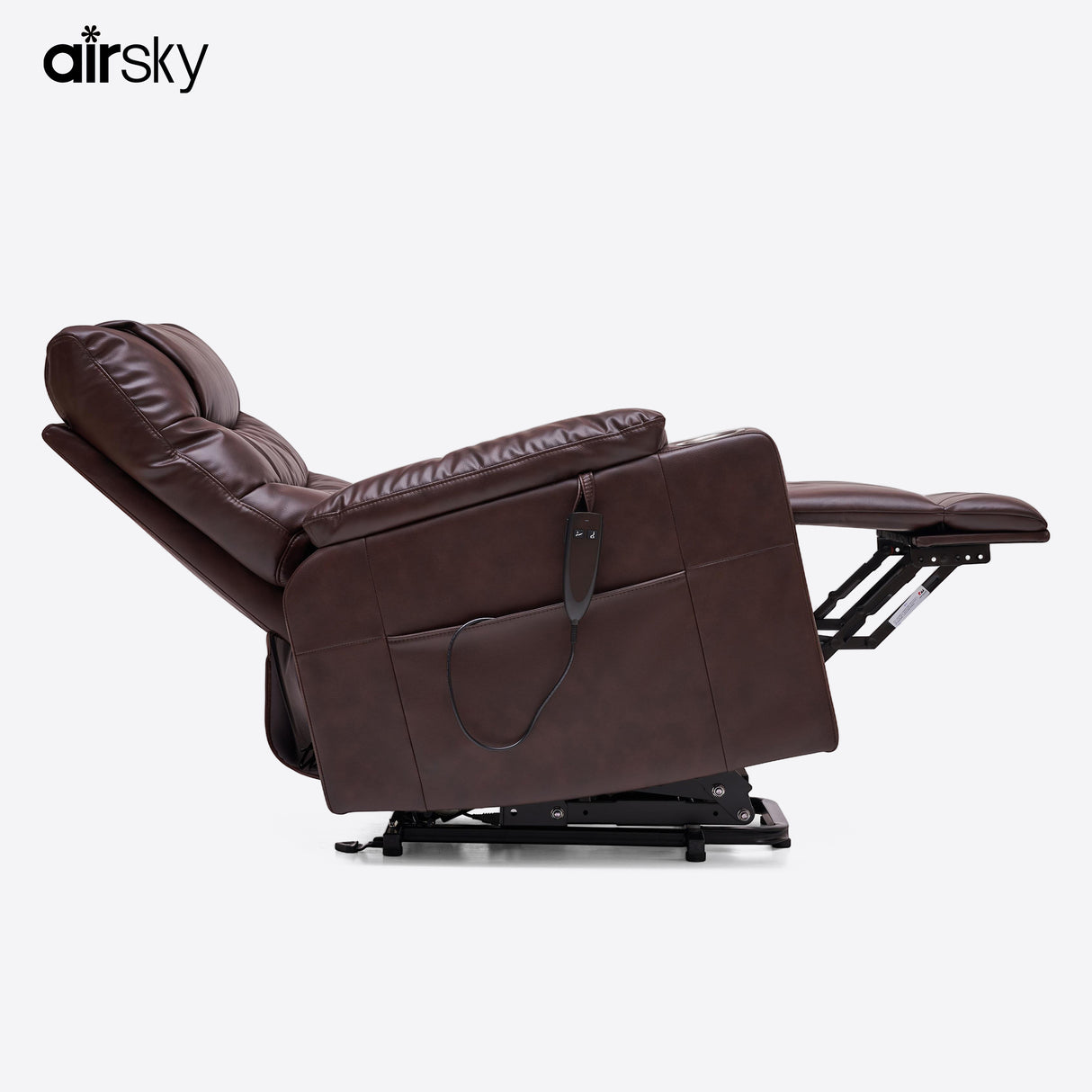 135° Reclining Power Lift Recliner Chair Assist Recliner with Ergonomics Support