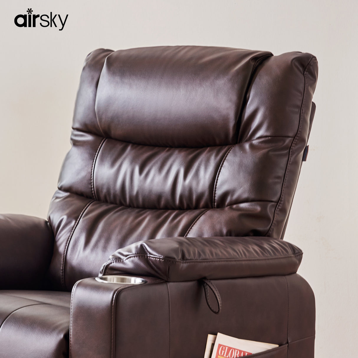 Power Lift Recliner Chair Assist Recliner With Soft Cusions