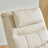 Airsky Manual Genuine Leather Recliner Chair With Removable Headrest R3