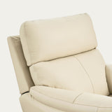 the thicken backrest of airsky top-grain leather recliner R1