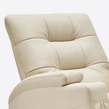 Manual Swivel Rocking Recliner Nursing Breastfeeding Chair For Mom