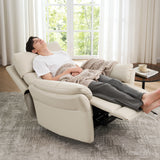 110°-135° reclining for genuine leather recliner R1